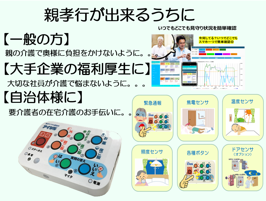 見守りプラス認知のアイシル
